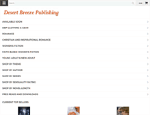 Tablet Screenshot of desertbreezepublishing.com